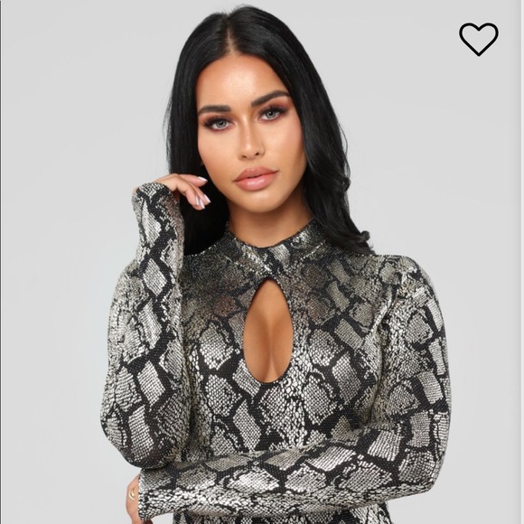 Snakeskin body suit - Picture 2 of 3